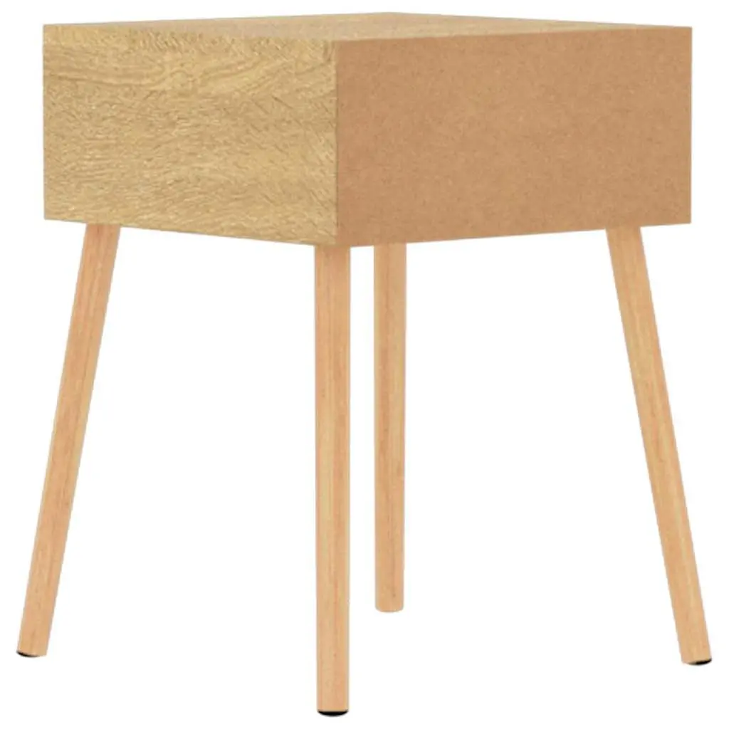 Bedside Cabinets 2 pcs Brown 40x40x56 cm Engineered Wood Side Tables