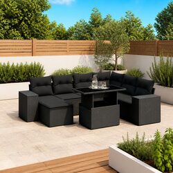 Warm and Welcoming 8-Piece Outdoor Sofa Set