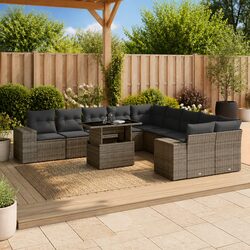 Comfortable and Durable 11-Piece Garden Sofa Set