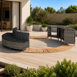 Reliable Hot Tub Surround with Storage for Outdoor Use