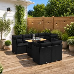 Reliable 8 Piece Sofa Set for Outdoor Relaxation