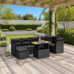 Reliable 8-Piece Garden Sofa Set for Your Comfort