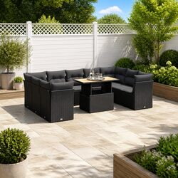 Comfort and Value in a 10-Piece Garden Sofa Set