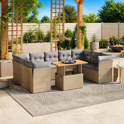 Comfort and Value in a 10 Piece Garden Sofa Set