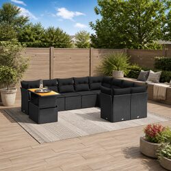 Comfortable and Versatile 10 Piece Garden Sofa Set