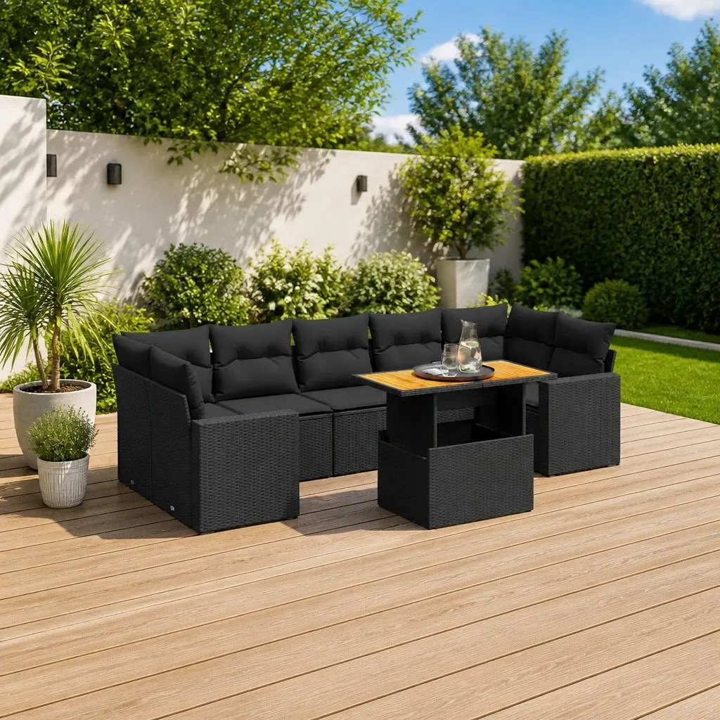8 Piece Garden Sofa Set