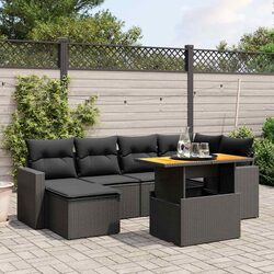 Reliable 7 Piece Garden Sofa Set with Comfortable Seating
