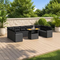 Comfortable and Practical 11 Piece Outdoor Sofa Set