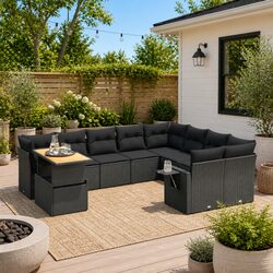 Value and Practicality in 10 Piece Garden Sofa Set