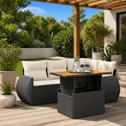 Comfortable 5 Piece Outdoor Sofa Set with Value