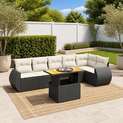 Comfortable and Practical 7 Piece Garden Sofa Set