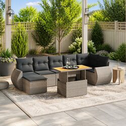 Comfort and Value with Our 8-Piece Garden Sofa Set