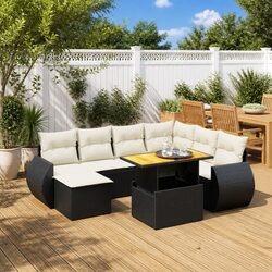 Comfortable 8 Piece Garden Sofa Set for Relaxing Outdoors