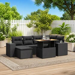 Comfortable and Affordable 7-Piece Garden Sofa Set