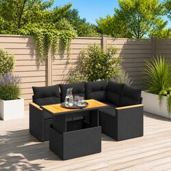 Comfortable 5 Piece Outdoor Sofa Set for Cozy Gatherings