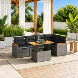 Reassuring Value with the Grey Modular Garden Sofa Set