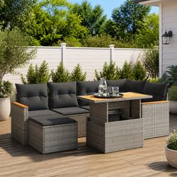 Practical and Stylish 7-Piece Outdoor Garden Sofa Set