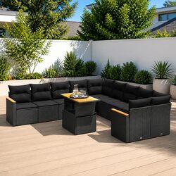 Comfort Meets Value with Our 11 Piece Garden Sofa Set
