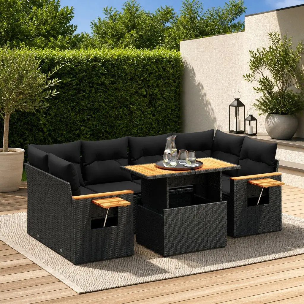 7 Piece Outdoor Sofa Set