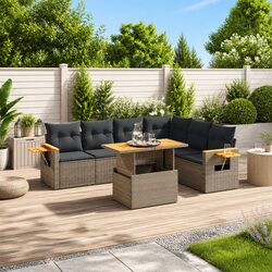 Affordable Comfort with a 7 Piece Garden Sofa Set