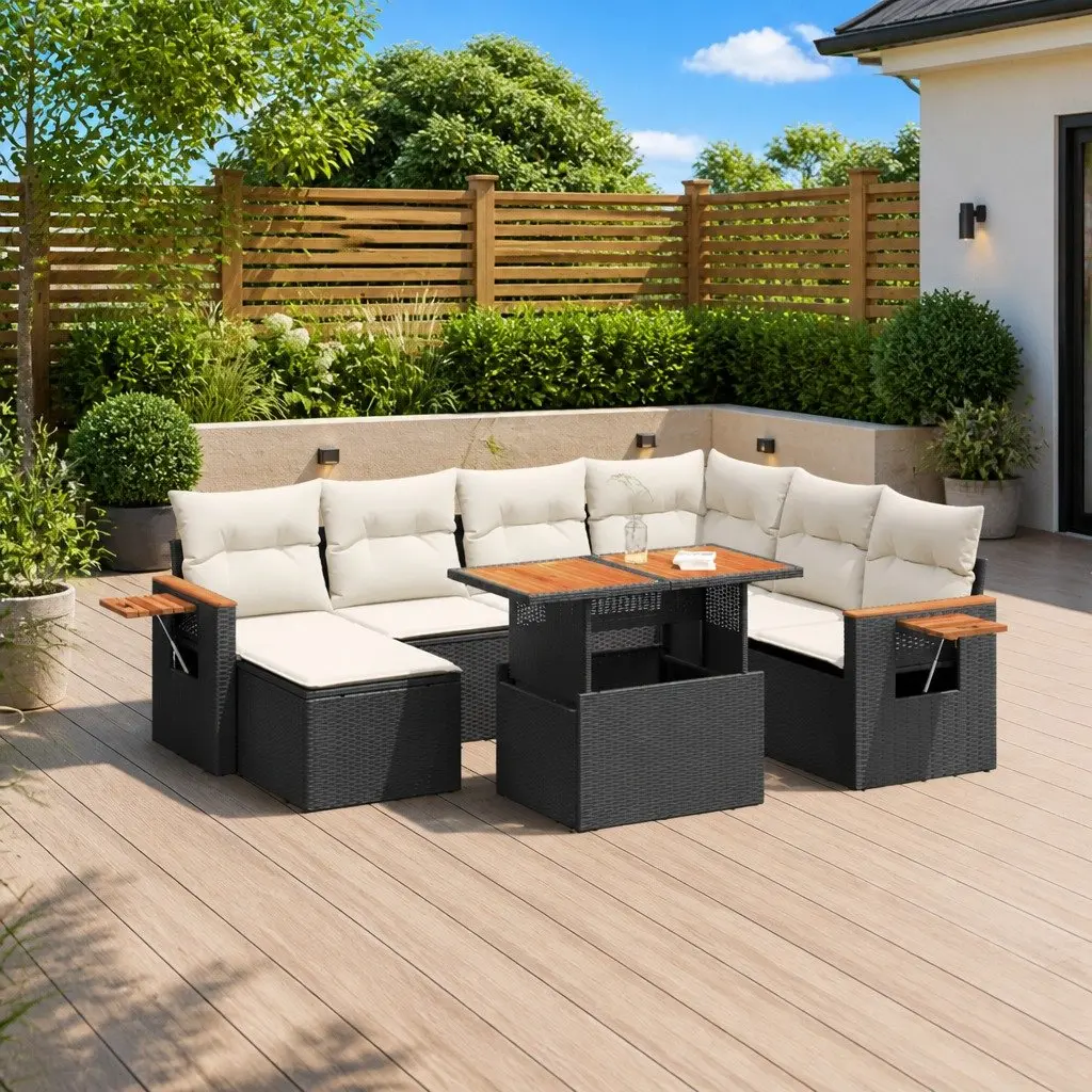 8 Piece Garden Sofa Set