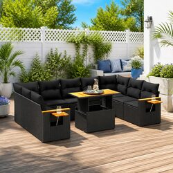 Comfortable 11-Piece Garden Sofa Set for Every Outdoor Space