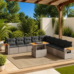 Comfortable 11-Piece Garden Sofa Set for Outdoor Relaxation