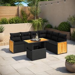 7 Piece Garden Sofa Set: Practical and Stylish Furniture