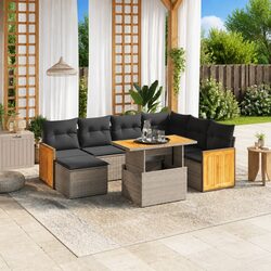 Quality Outdoor 8 Piece Sofa Set with Easy Care Features