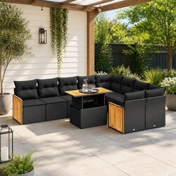 Value and Comfort with Our 10 Piece Outdoor Sofa Set