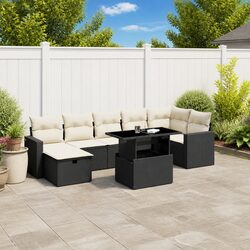 Practical and Stylish 8 Piece Outdoor Sofa Set