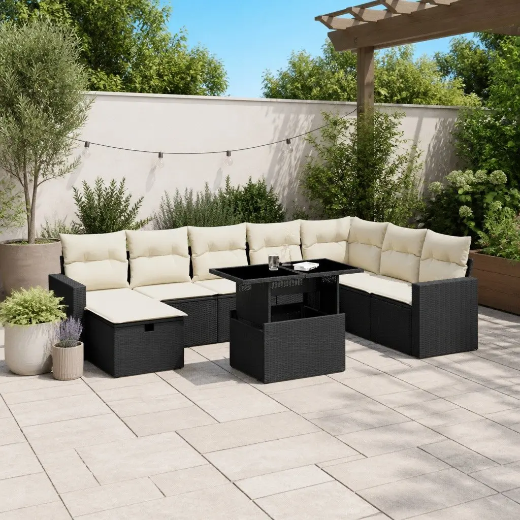 9 Piece Outdoor Sofa Set