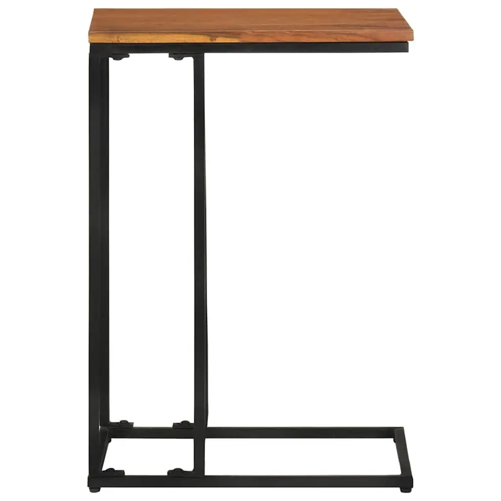 Brown Wooden Accent Table