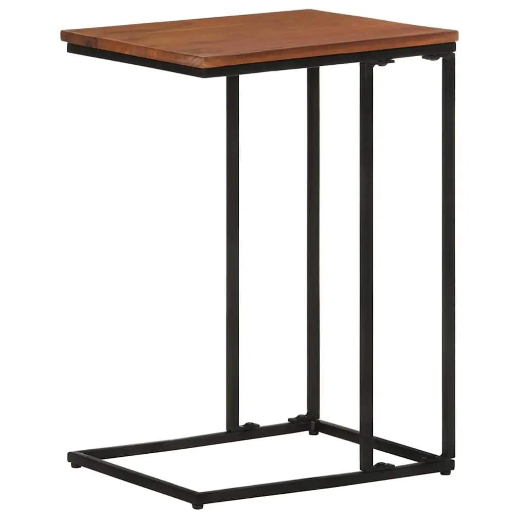 Brown Wooden Accent Table