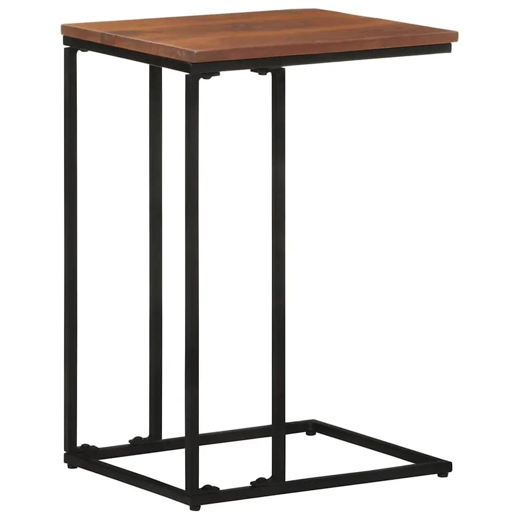 Brown Wooden Accent Table