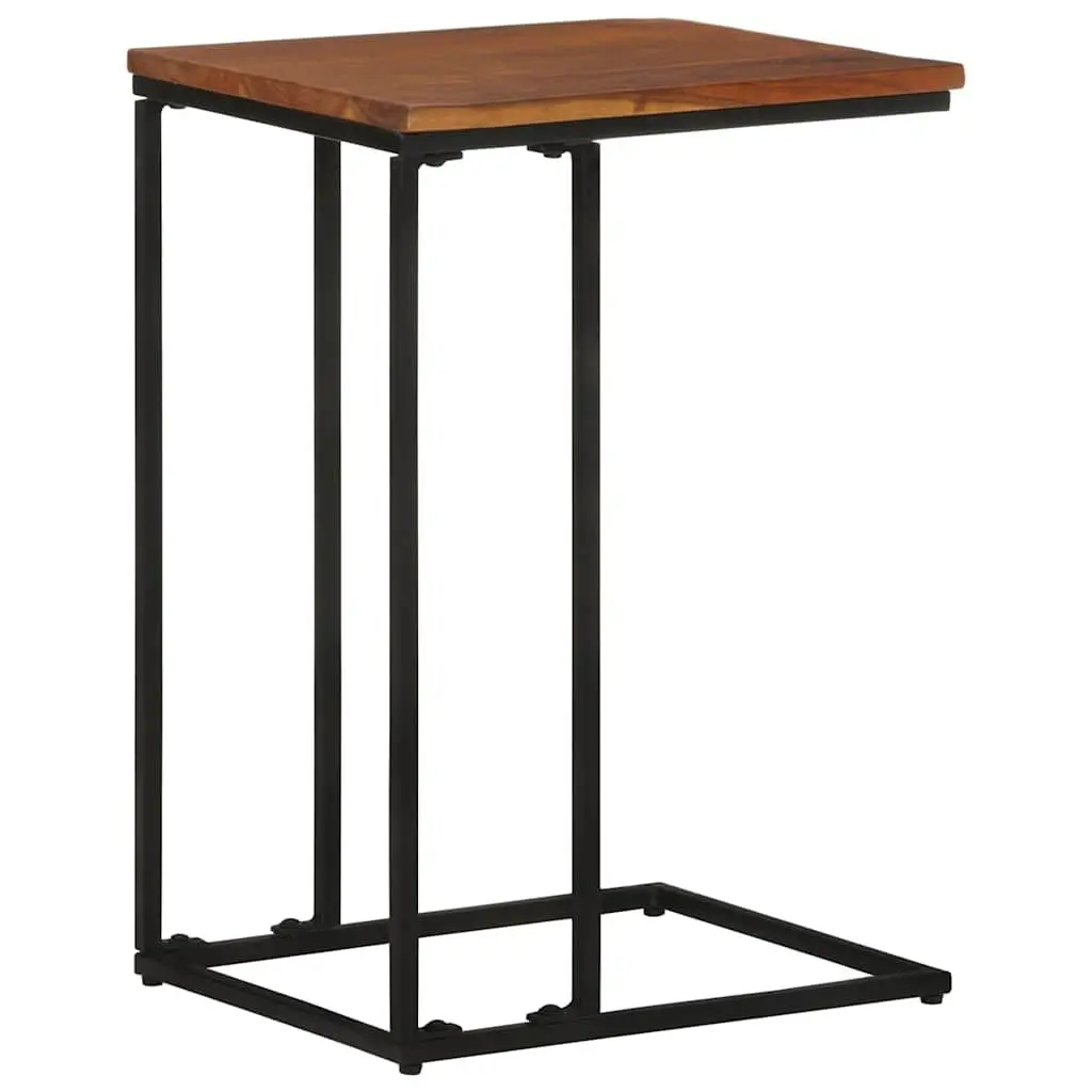 Brown Wooden Accent Table