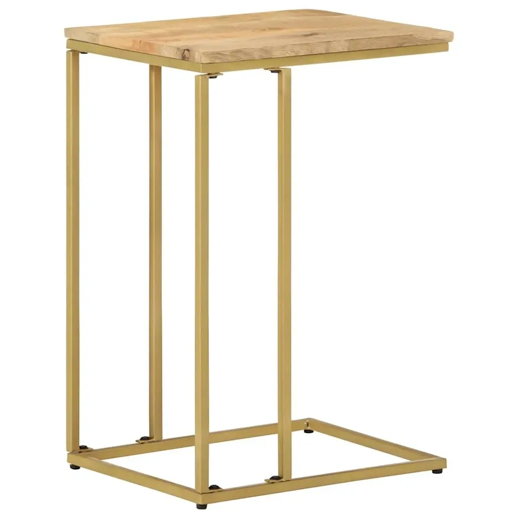 Side Table 35x45x65cm Brown Wood Living Room Accent Furniture End Table
