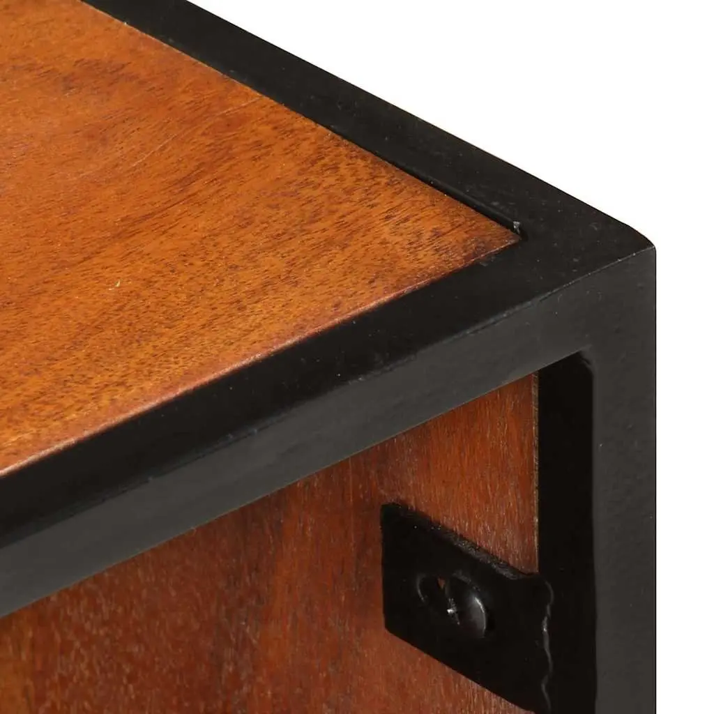 Bedside Table 40x30x50 cm Solid Acacia Wood Cabinet Nightstand 1 Drawer