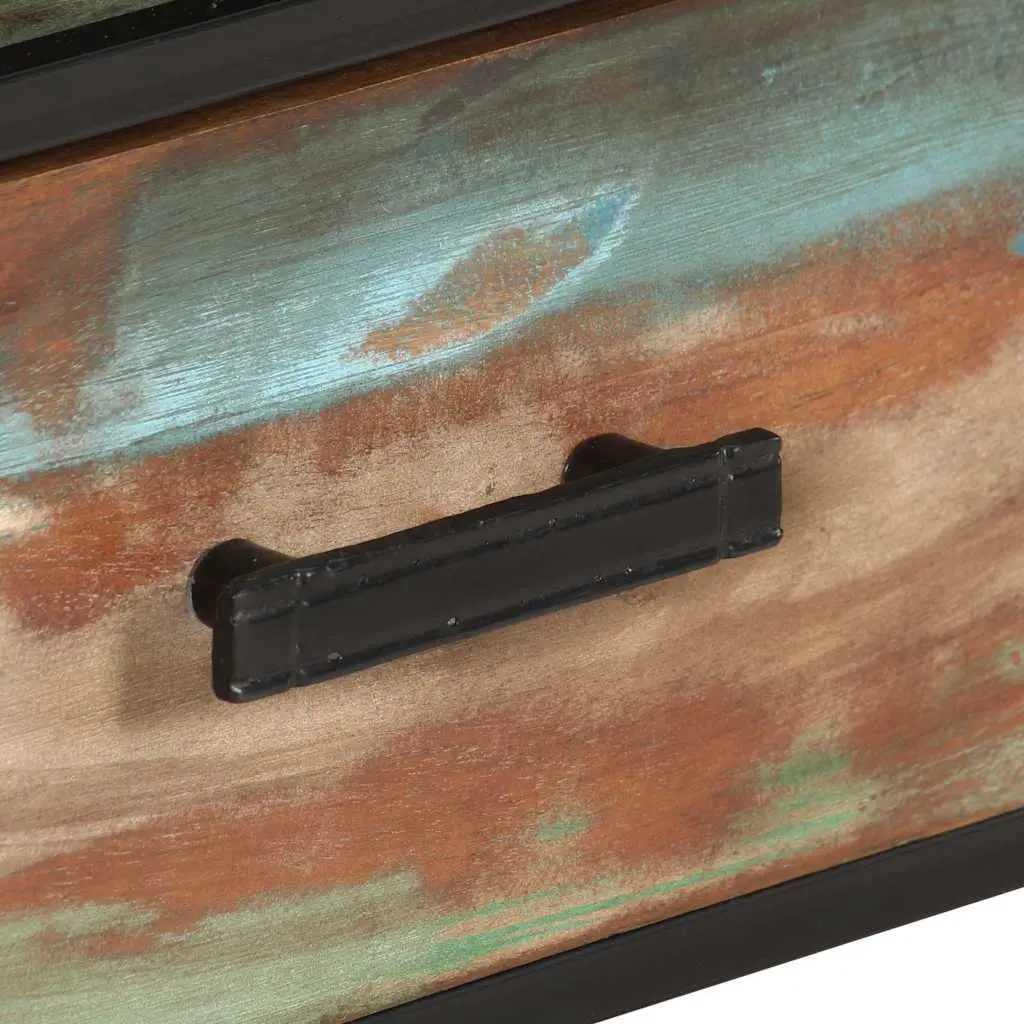 110x30x45 cm Solid Wood TV Cabinet with Storage