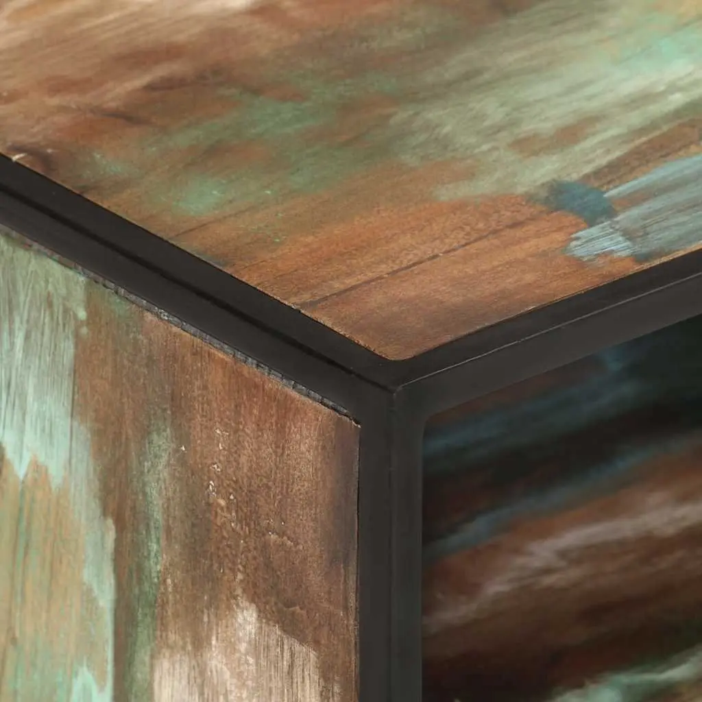 110x30x45 cm Solid Wood TV Cabinet with Storage