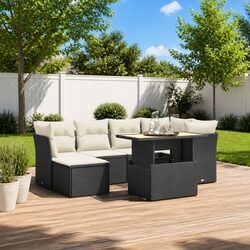 Comfort Meets Value: 7-Piece Garden Sofa Set