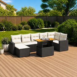 Comfortable and Value-Driven 8 Piece Garden Sofa Set