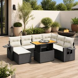 Comfortable 8 Piece Garden Sofa Set for Outdoor Relaxation
