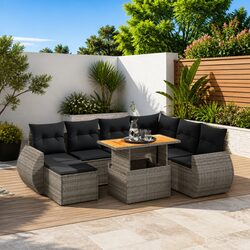 Durable and Value-Driven 8-Piece Garden Sofa Set