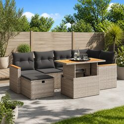 Practical and Stylish 7-Piece Garden Sofa Set