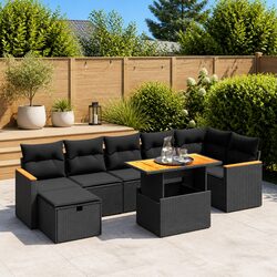 Comfortable 8-Piece Garden Sofa Set for Every Outdoor Space