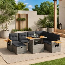 Reliable 8-Piece Outdoor Sofa Set for Lasting Comfort