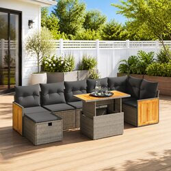 Warmth and Value in Our 8 Piece Garden Sofa Set