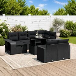 Comfortable and Practical 11-Piece Garden Sofa Set