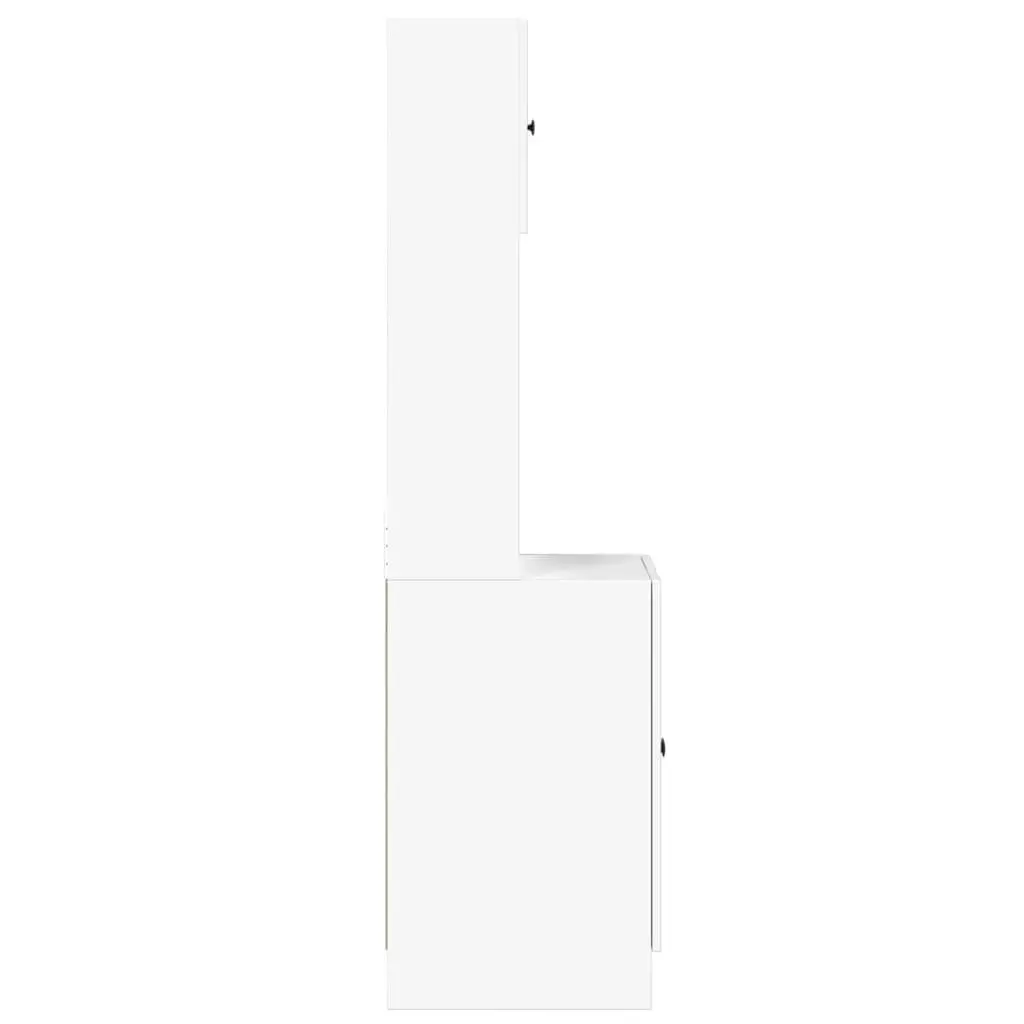 Kitchen Cabinet White Storage Unit Cupboard Doors Drawers Engineered Wood